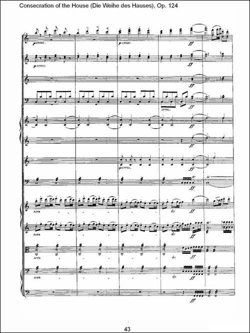 Consecration-of-the-House-Die-Weihe-des-Hauses,--其他谱