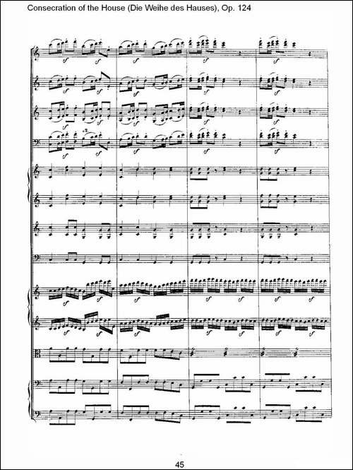 Consecration-of-the-House-Die-Weihe-des-Hauses,--其他谱