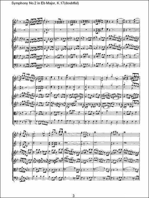 Symphony-No.2-in-Bb-Major-doubtful，K.1-其他谱