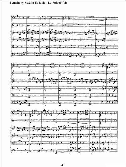 Symphony-No.2-in-Bb-Major-doubtful，K.1-其他谱