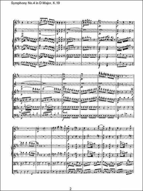Symphony-No.4-in-D-Major,-K.19-Ｄ大调第四交响曲K.19-其他谱
