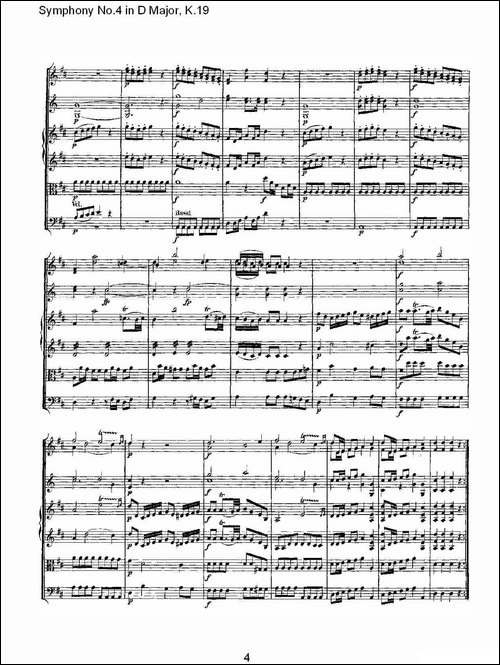 Symphony-No.4-in-D-Major,-K.19-Ｄ大调第四交响曲K.19-其他谱