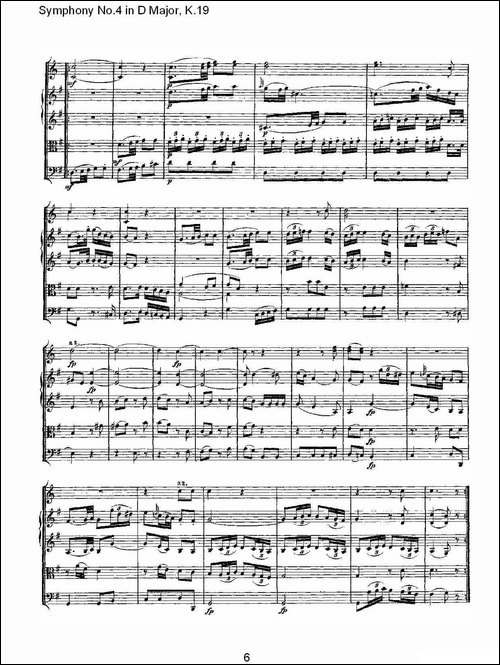 Symphony-No.4-in-D-Major,-K.19-Ｄ大调第四交响曲K.19-其他谱