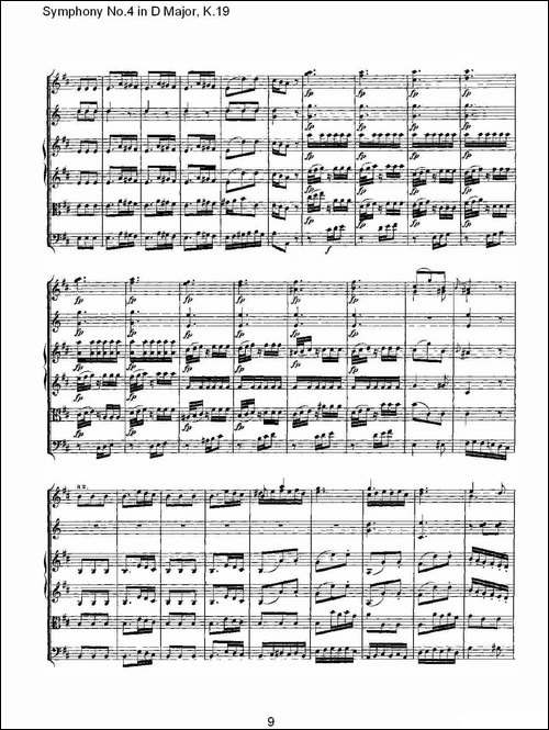 Symphony-No.4-in-D-Major,-K.19-Ｄ大调第四交响曲K.19-其他谱