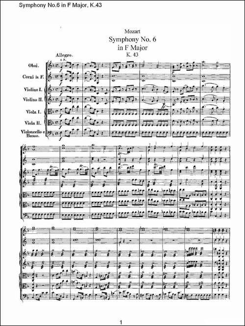 Symphony-No.6-in-F-Major,-K.43-F大调第六交响曲K.43-其他谱