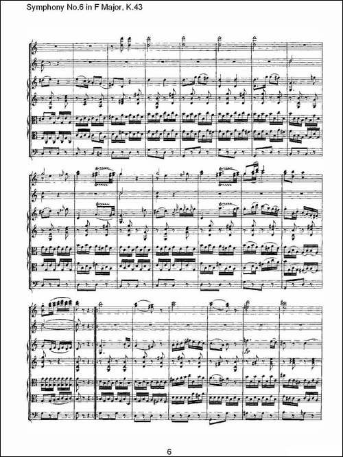 Symphony-No.6-in-F-Major,-K.43-F大调第六交响曲K.43-其他谱