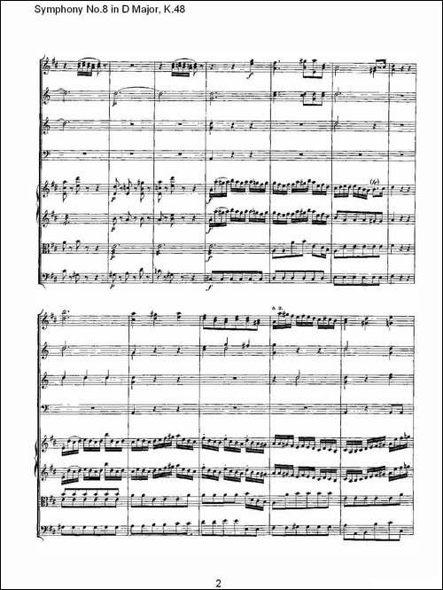 Symphony-No.8-in-D-Major,-K.48-D大调第八交响曲K.48-其他谱