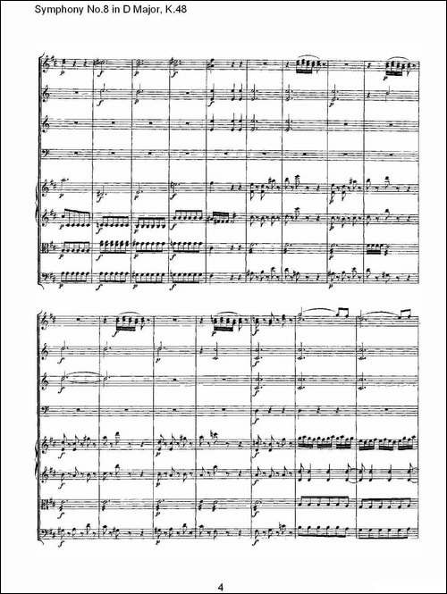 Symphony-No.8-in-D-Major,-K.48-D大调第八交响曲K.48-其他谱