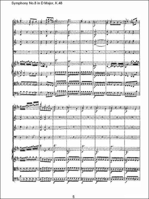 Symphony-No.8-in-D-Major,-K.48-D大调第八交响曲K.48-其他谱