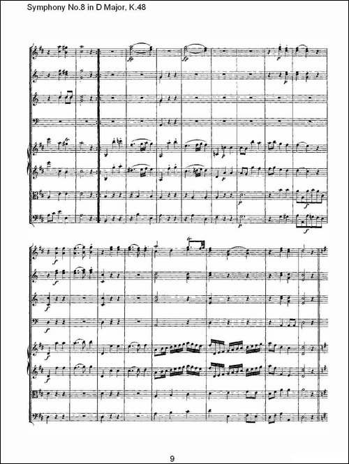 Symphony-No.8-in-D-Major,-K.48-D大调第八交响曲K.48-其他谱