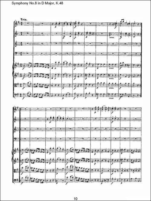 Symphony-No.8-in-D-Major,-K.48-D大调第八交响曲K.48-其他谱