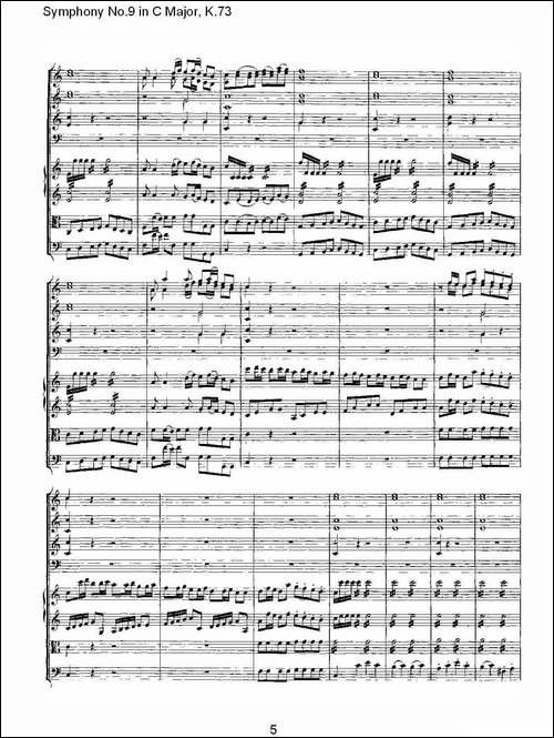 Symphony-No.9-in-C-Major,-K.73-C大调第九交响曲K.73-其他谱