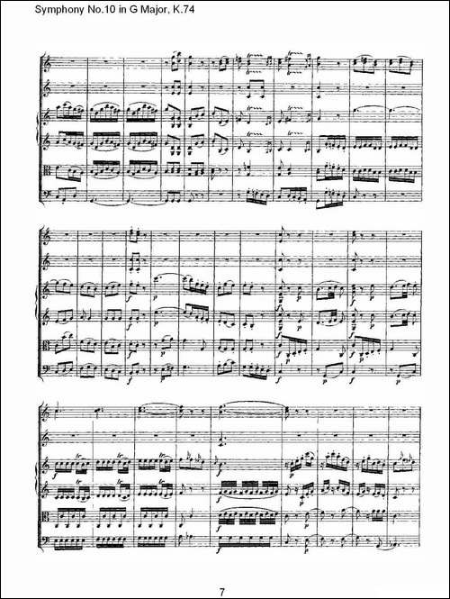 Symphony-No.10-in-G-Major,-K.74-G大调第十交响曲K.74-其他谱