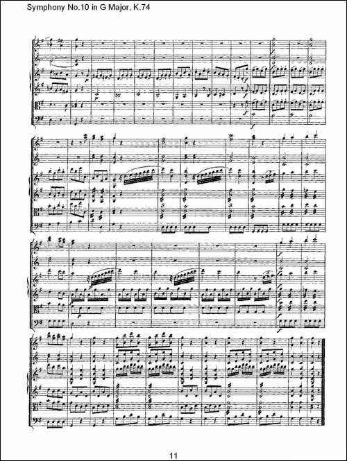 Symphony-No.10-in-G-Major,-K.74-G大调第十交响曲K.74-其他谱