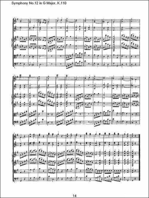 Symphony-No.12-in-G-Major,-K.110-G大调第十二交响曲K.110-其他谱