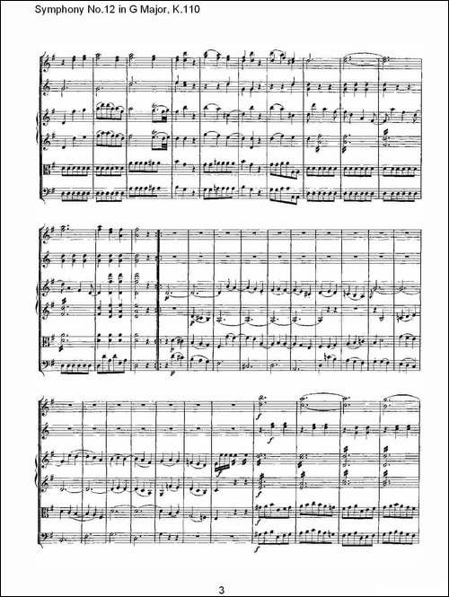 Symphony-No.12-in-G-Major,-K.110-G大调第十二交响曲K.110-其他谱