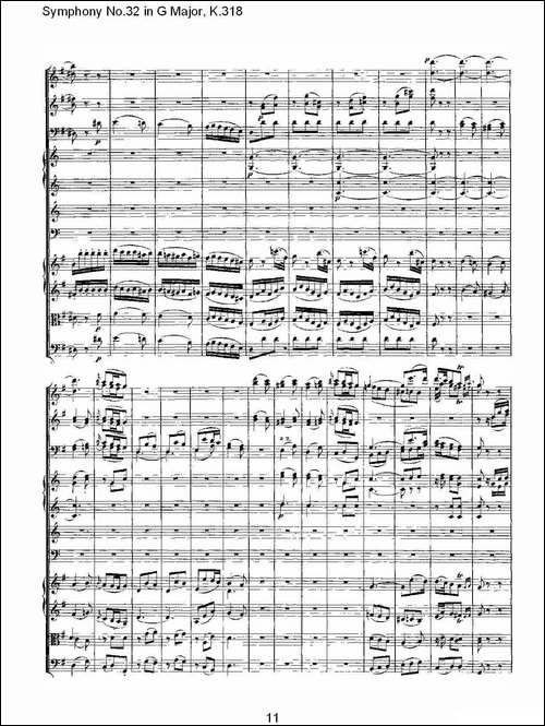 Symphony-No.32-in-G-Major,-K.318-G大调第三十二交响曲K.318-其他谱