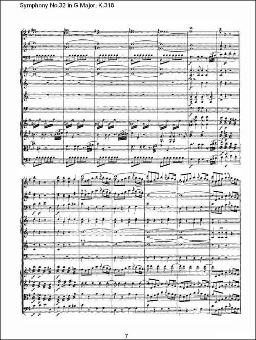 Symphony-No.32-in-G-Major,-K.318-G大调第三十二交响曲K.318-其他谱