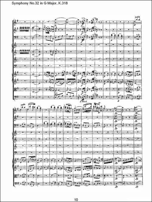 Symphony-No.32-in-G-Major,-K.318-G大调第三十二交响曲K.318-其他谱