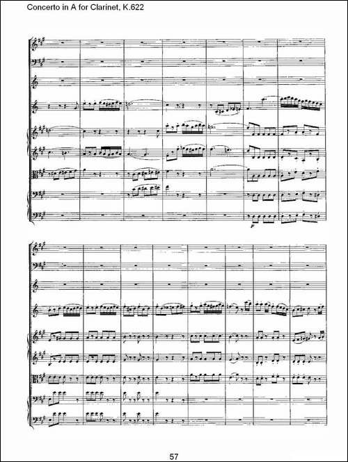 Concerto-in-A-for-Clarinet,-K.622-A调单簧管协奏曲,-K.62-其他谱
