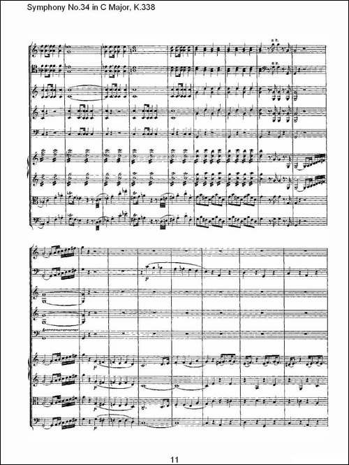 Symphony-No.34-in-C-Major,-K.338-C大调第三十四交响曲K.338-其他谱