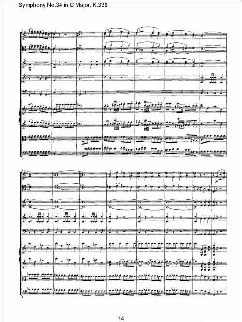 Symphony-No.34-in-C-Major,-K.338-C大调第三十四交响曲K.338-其他谱