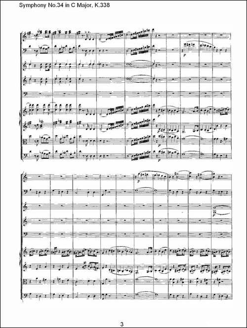 Symphony-No.34-in-C-Major,-K.338-C大调第三十四交响曲K.338-其他谱