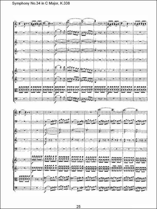 Symphony-No.34-in-C-Major,-K.338-C大调第三十四交响曲K.338-其他谱