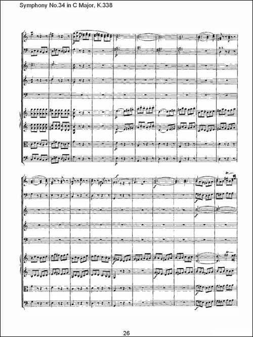 Symphony-No.34-in-C-Major,-K.338-C大调第三十四交响曲K.338-其他谱