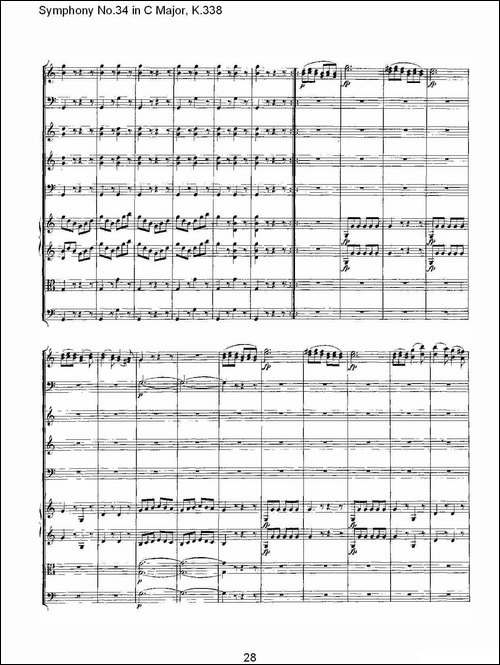 Symphony-No.34-in-C-Major,-K.338-C大调第三十四交响曲K.338-其他谱