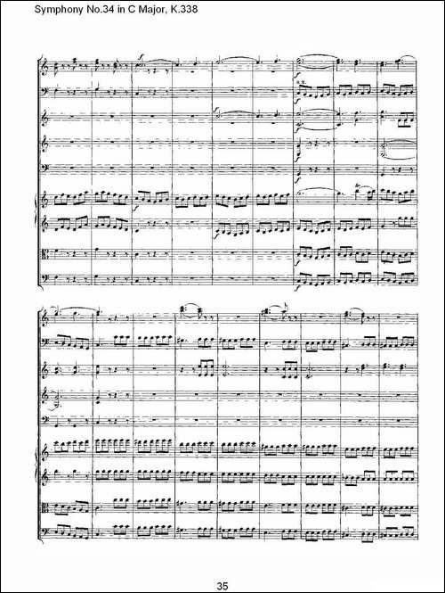 Symphony-No.34-in-C-Major,-K.338-C大调第三十四交响曲K.338-其他谱