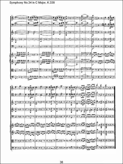 Symphony-No.34-in-C-Major,-K.338-C大调第三十四交响曲K.338-其他谱
