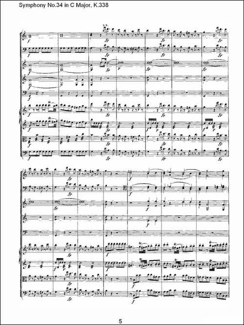 Symphony-No.34-in-C-Major,-K.338-C大调第三十四交响曲K.338-其他谱