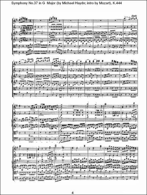 Symphony-No.37-in-G-Major-G大调第三十七交响曲K.444-其他谱