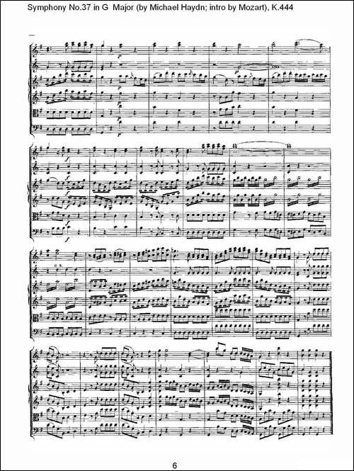 Symphony-No.37-in-G-Major-G大调第三十七交响曲K.444-其他谱