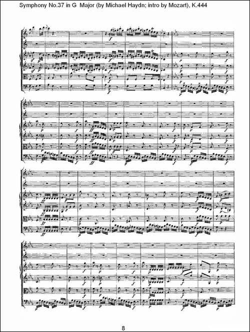 Symphony-No.37-in-G-Major-G大调第三十七交响曲K.444-其他谱
