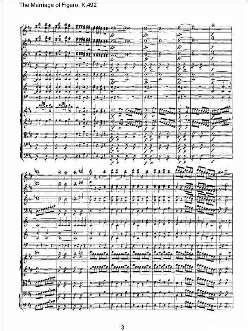 The-Marriage-of-Figaro,-K.492-其他谱