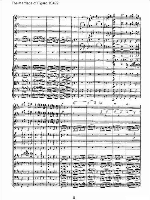 The-Marriage-of-Figaro,-K.492-其他谱