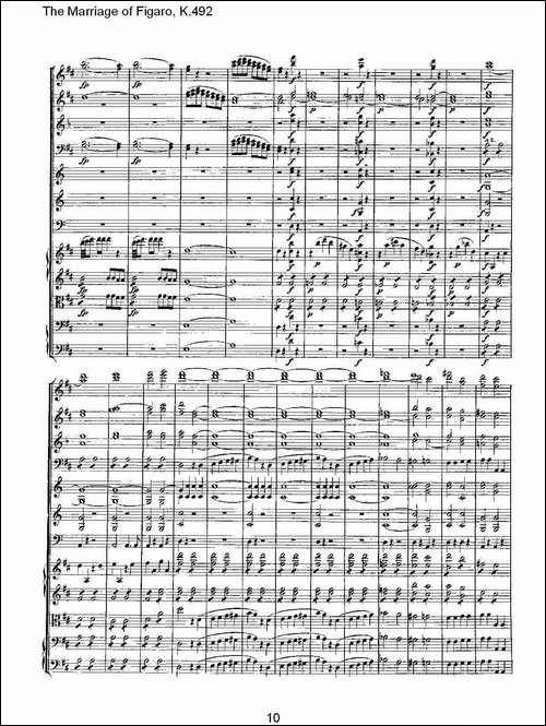 The-Marriage-of-Figaro,-K.492-其他谱