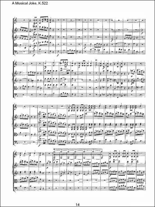 A-Musical-Joke,-K.522-其他谱