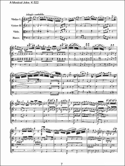 A-Musical-Joke,-K.522-其他谱