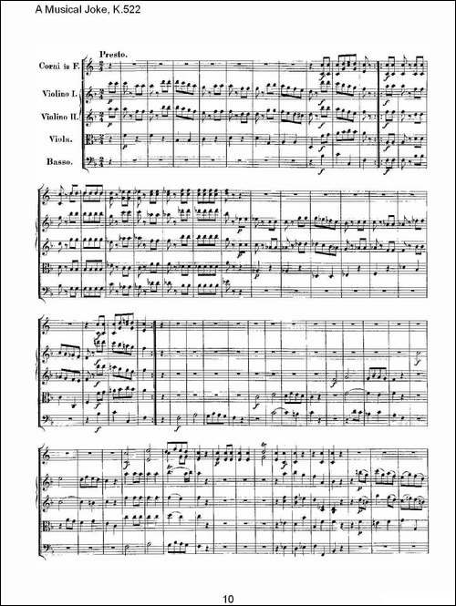 A-Musical-Joke,-K.522-其他谱