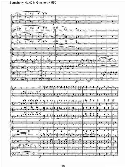 G小调第四十交响曲K.550-一-其他谱