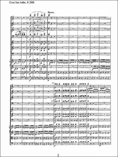 Cosě-fan-tutte,-K.588-其他谱