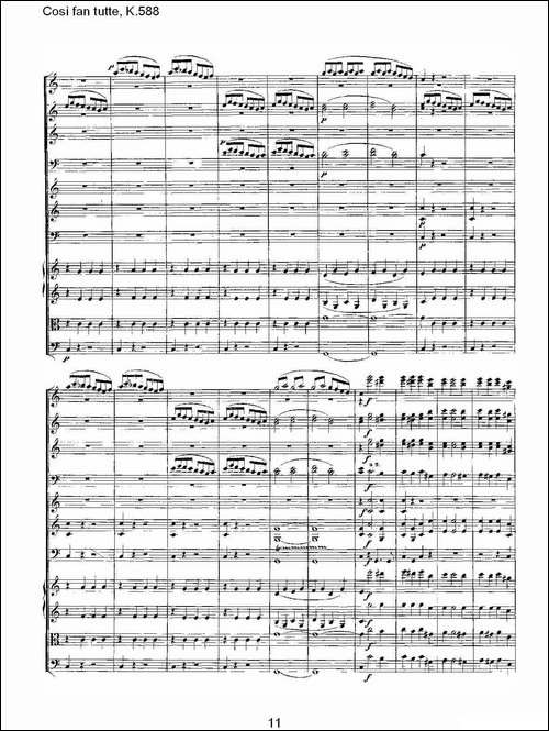 Cosě-fan-tutte,-K.588-其他谱