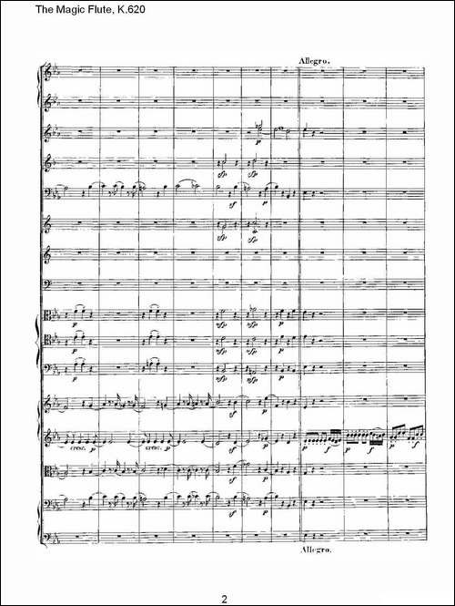 The-Magic-Flute,-K.620-其他谱