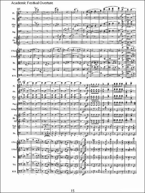 Academic-Festival-Overture-其他谱