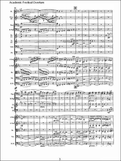 Academic-Festival-Overture-其他谱