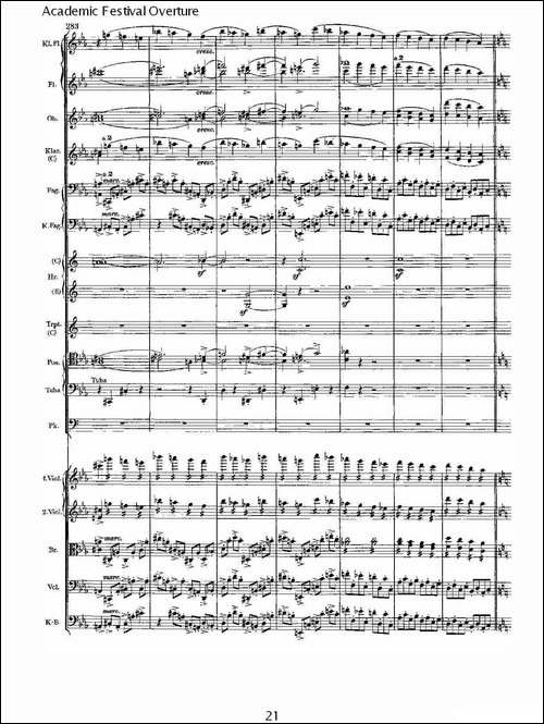 Academic-Festival-Overture-其他谱