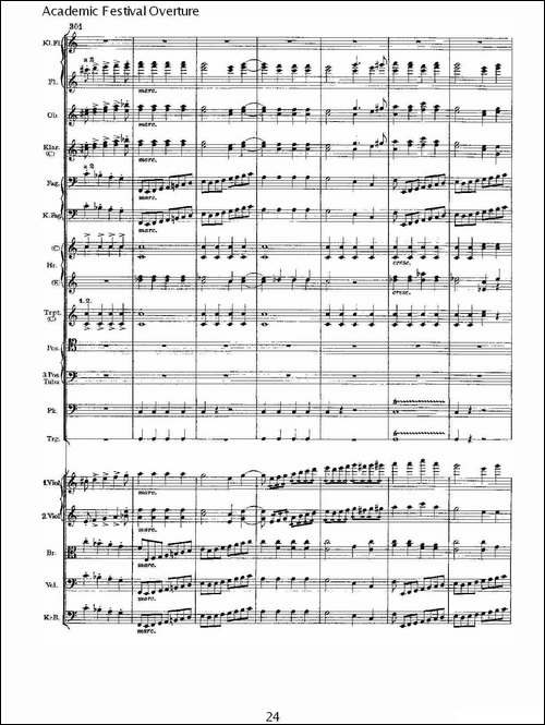 Academic-Festival-Overture-其他谱